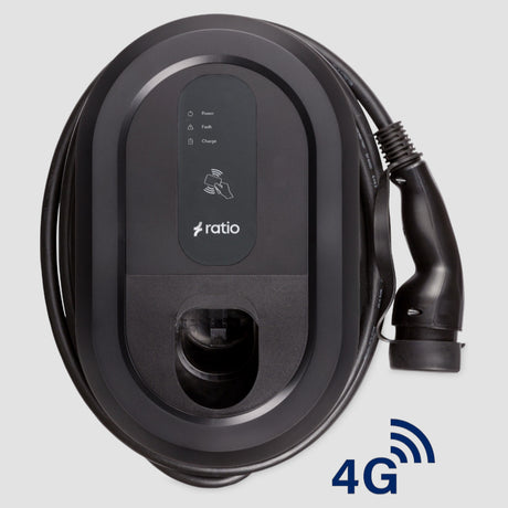 Ratio Smart 11/22kW laddbox med mobilt internet