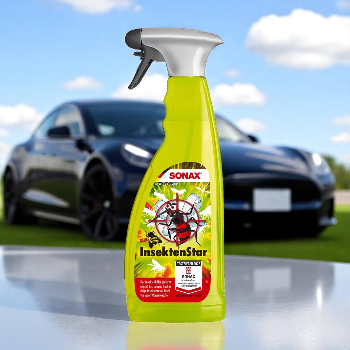 Sonax InsectStar insektborttagare för ren bil, Auto Bild testvinnare.