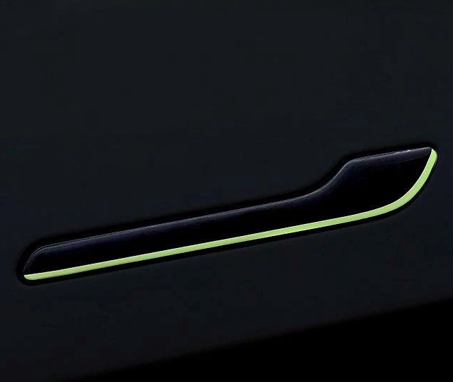 Självlysande handtagskydd – passar till Tesla Model 3/Y