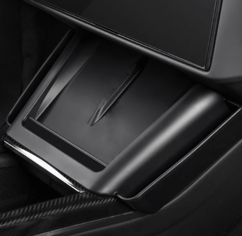 Cover till trådlös laddare, med förvaringsutrymme – Tesla Model S/X