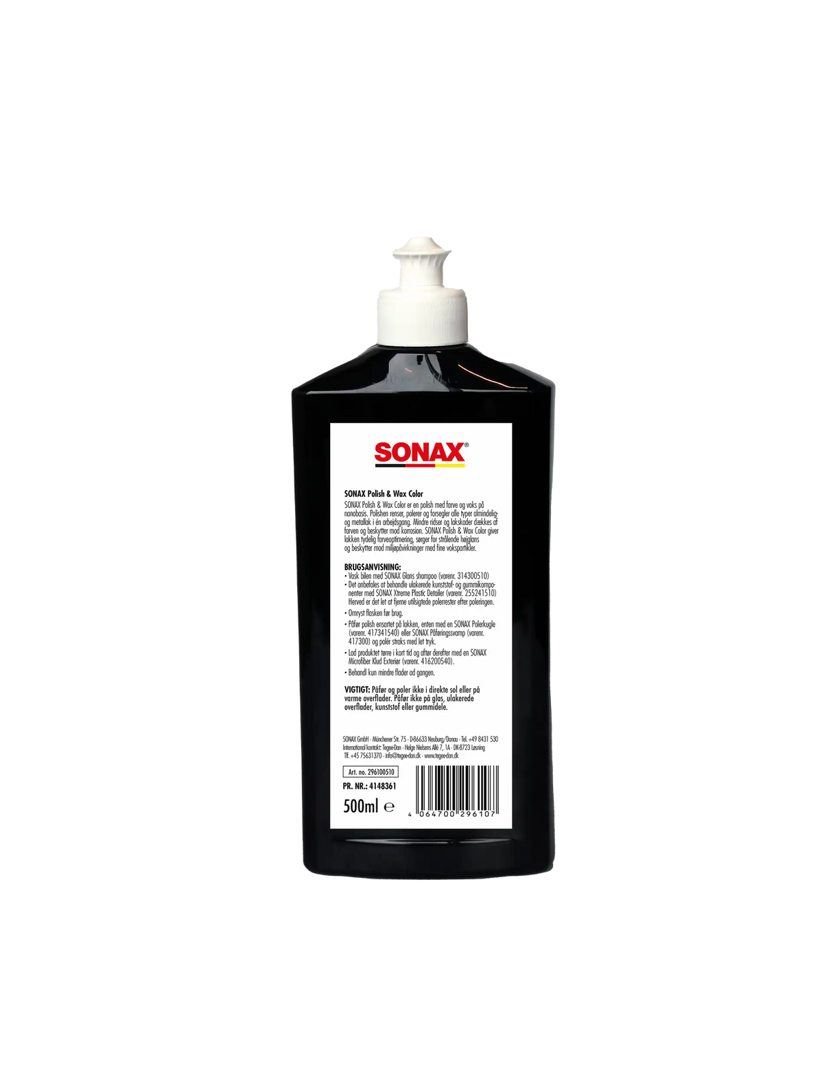 Sonax Polish & Wax Color (svart)