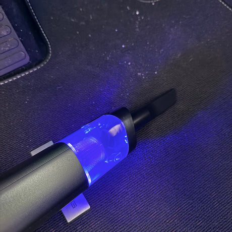 Dammsugare för bil med belysning