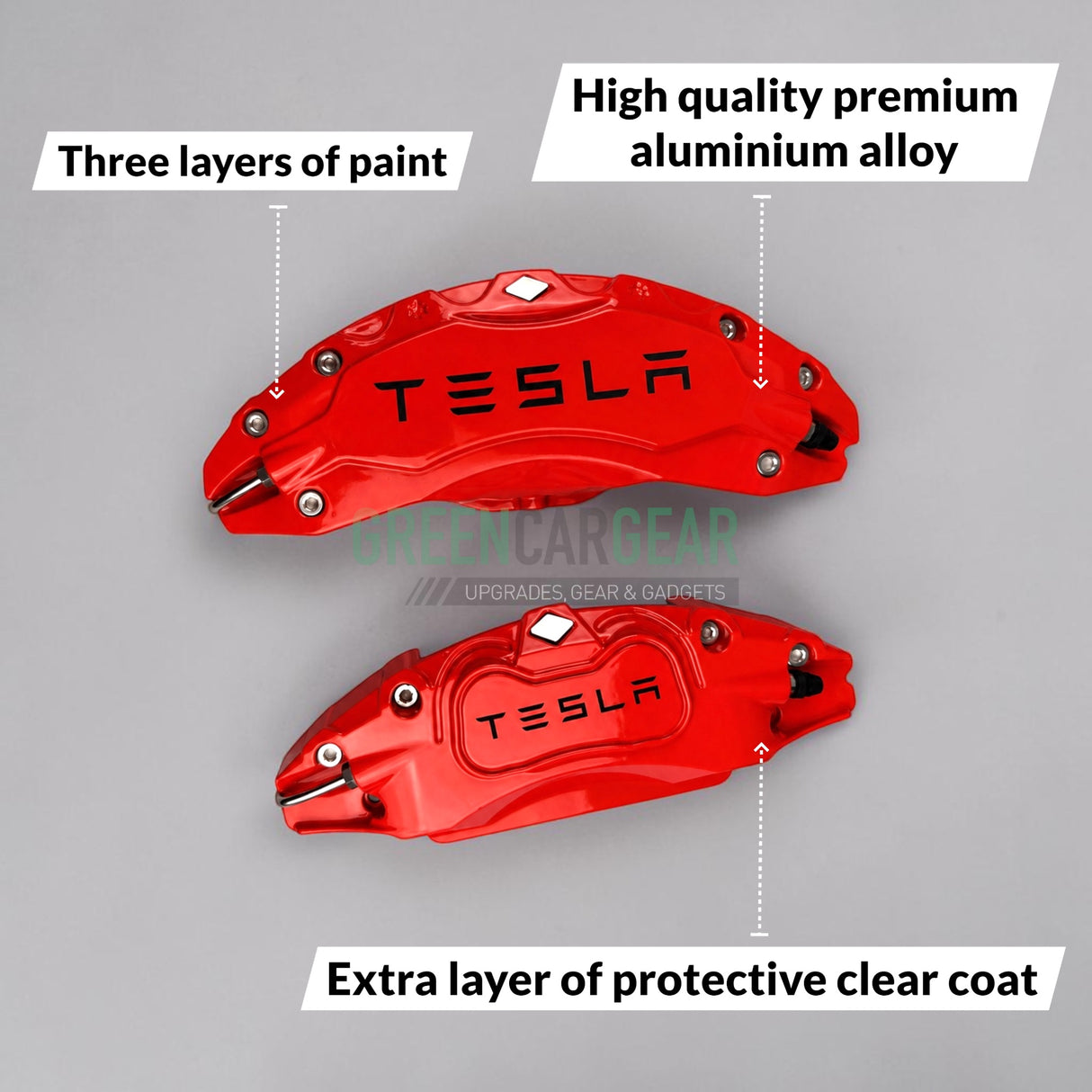 GCG MAX Cover till bromsok passar Tesla Model 3 Highland 2024-