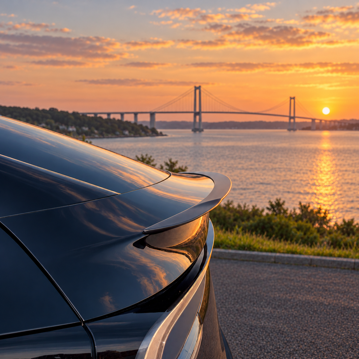 Pro-spoiler i ABS till Tesla Model Y Juniper 2025+