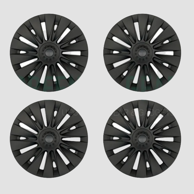 MV Straight hjulkapslar till Tesla Model Y, org. 19" standardfälgar
