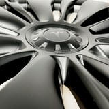 Vortex hjulkapsel för Tesla Model Y 19 tum, svart finish
