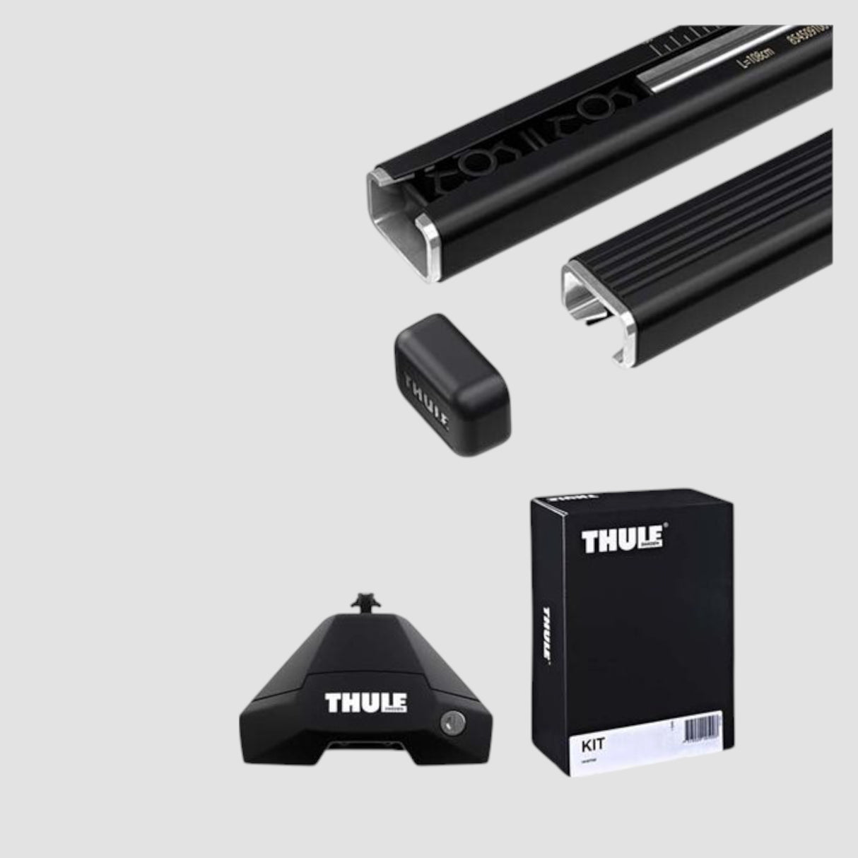 Thule takräckesset - passar Toyota BZ4X 5-dörrars SUV 2022