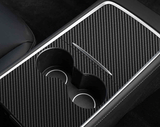 Folie-cover till mittkonsollen till Tesla Model 3/Y