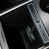 Mini USB-hubb – Passar till Tesla Model 3/Y