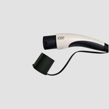 GCG MAX Typ 2 laddkabelkontakt med skyddslock och logotyp