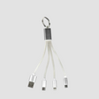 En nyckelring med flera USB-utgångar.