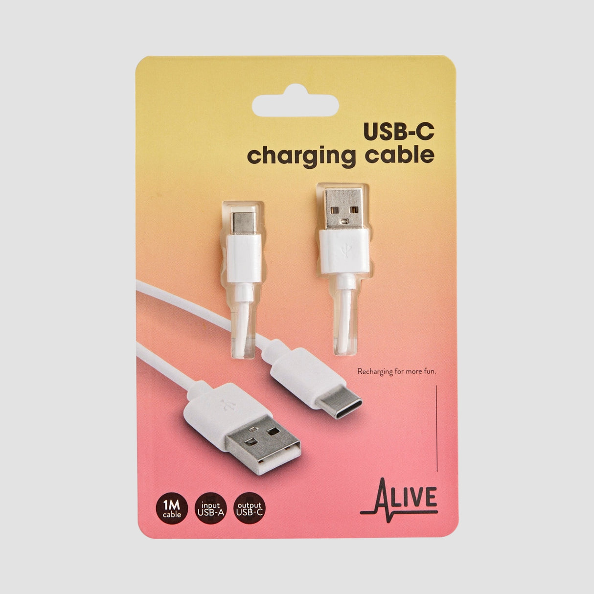 USB-C laddningskabel