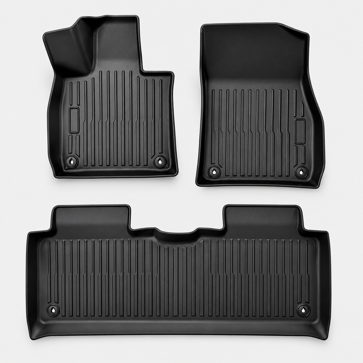 Komplett All Weather mattset till XPENG G6 – främre och bakre mattor
