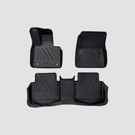 XPENG P7 3D All Weather mattset i svart TPE-gummi