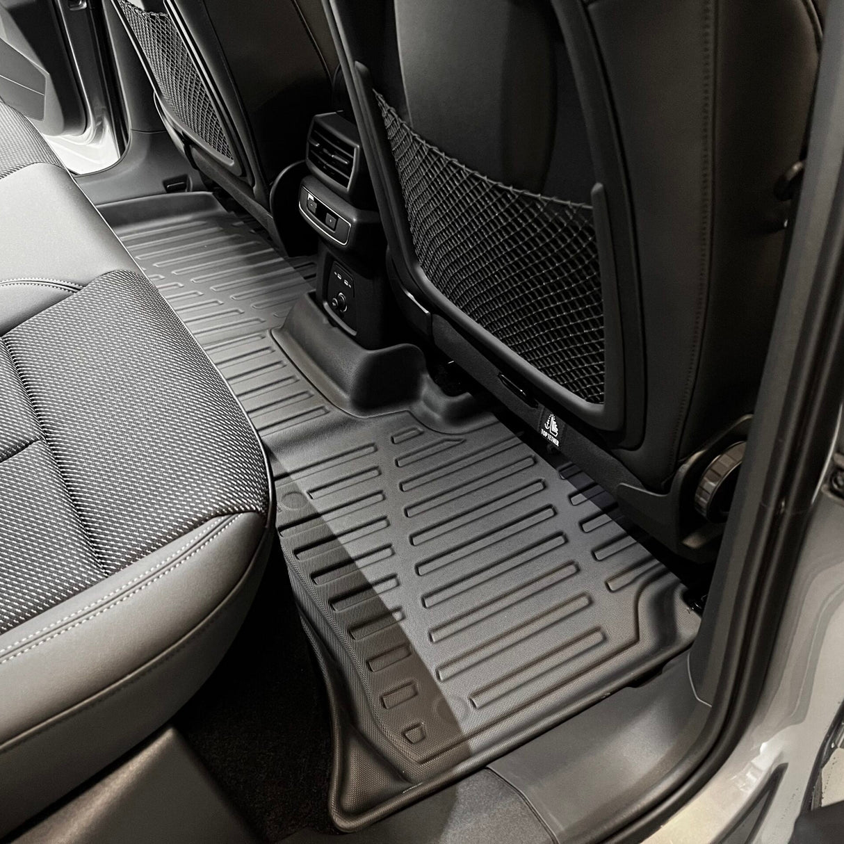 bakre golvmatta för Audi Q4 e-tron placerad