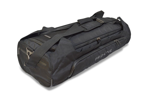 Car-Bags Pro.Line väsksats för Tesla Model Y, svart koffertdetalj