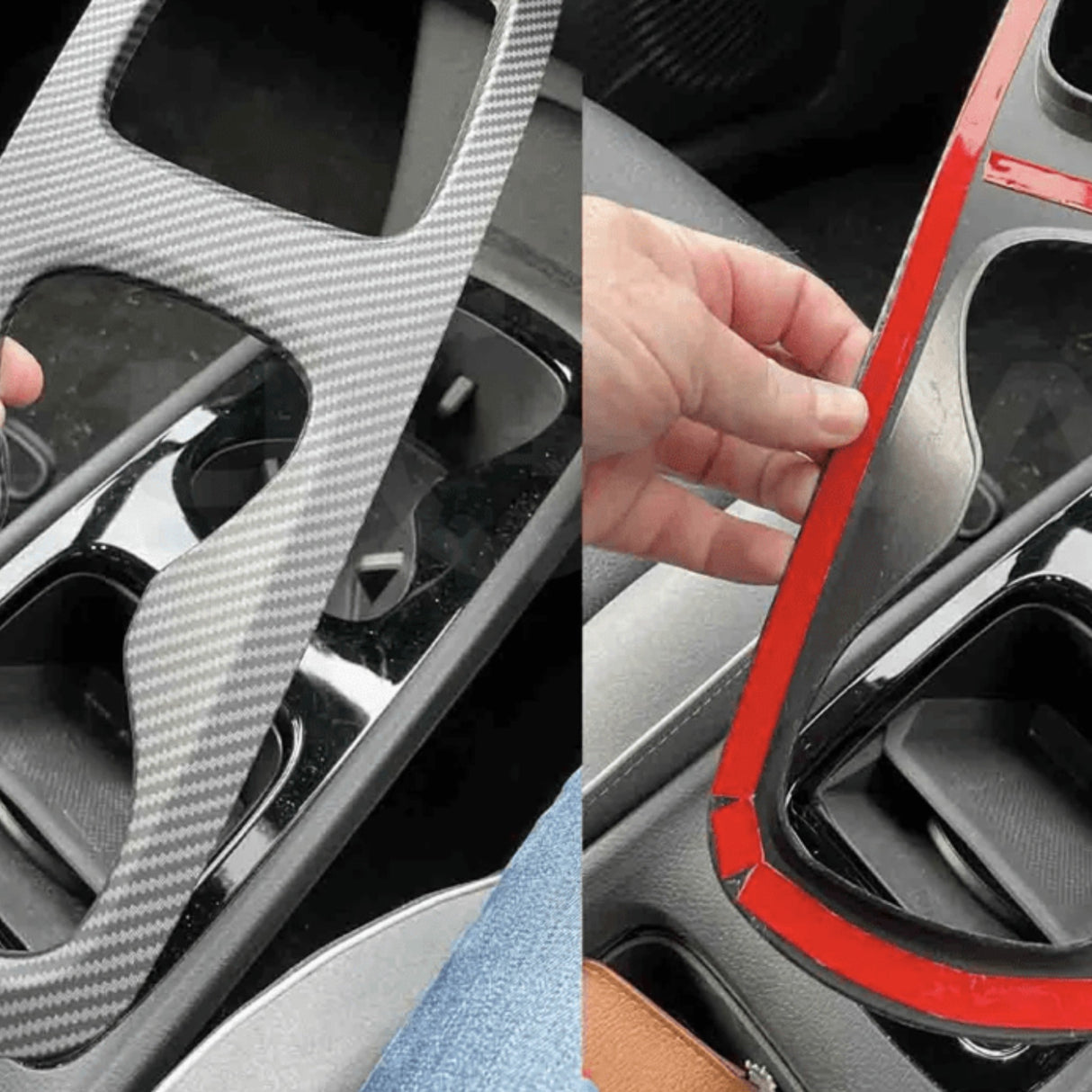 Mittkonsolöverdrag – Passar till VW ID.3