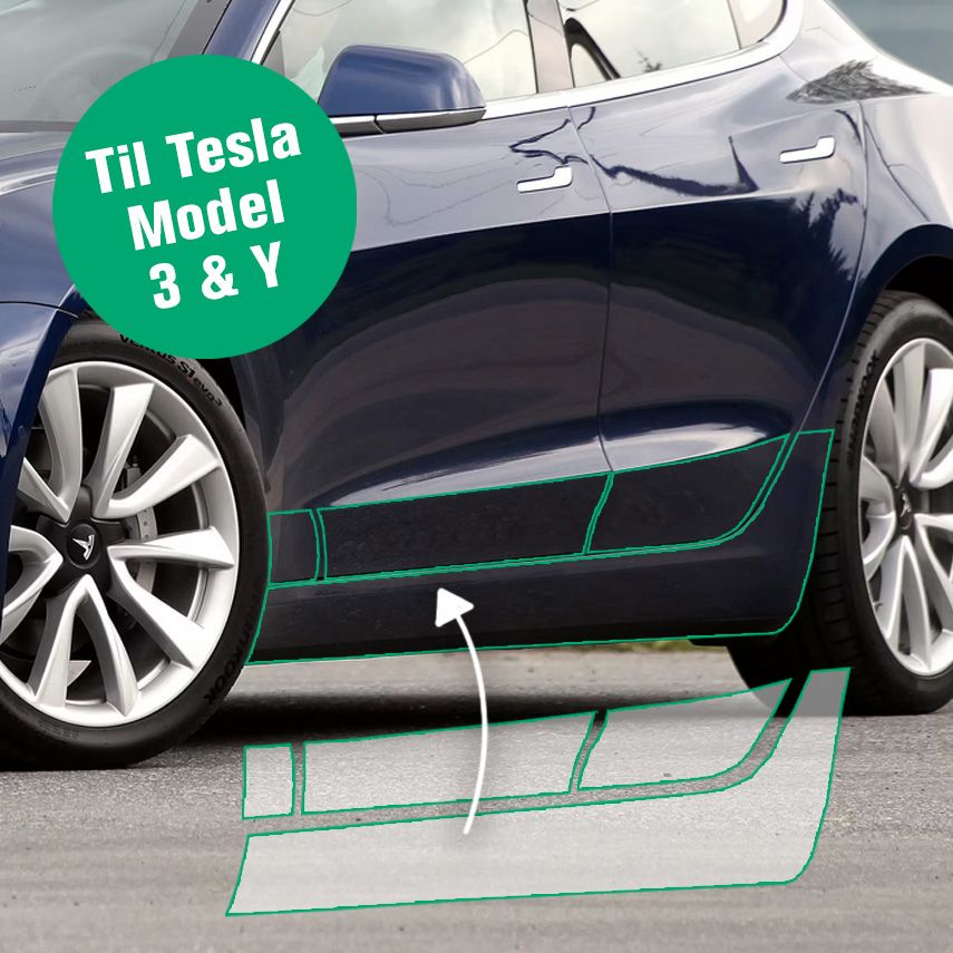 Premium skyddsfilm för Tesla Model 3/Y. DIY-kit