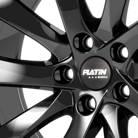 Platin P106 fälgar i blank svart 19 tum