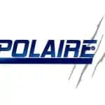 Polaire-logotyp på vit bakgrund