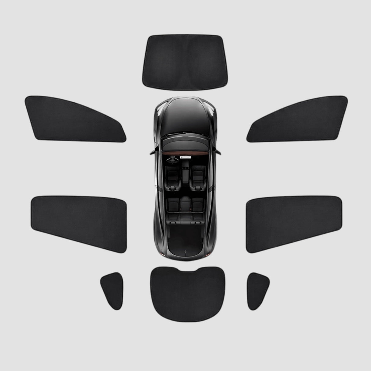 Täcka för fönster – passar Tesla Model Y Juniper