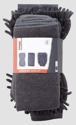Tvättset mikrofiber 3 delar